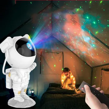 5V USB Led Galaxy מקרן לילה אור שמיים לייזר כוכבים ערפילית הקרנה שולחן מנורות קישוט חדר השינה Atmospher שולחן אור