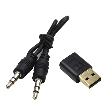 USB משדר מקלט מחשב מכונית מצב כפול נסיעה חינם אוזניות נייד אביזרים אוניברסלי חלופי