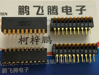 1PCS מיובאים יפנית A6DR-0100 חיוג קוד switch 10-bit מפתח סוג צד חיוג קוד 2.54 מ 