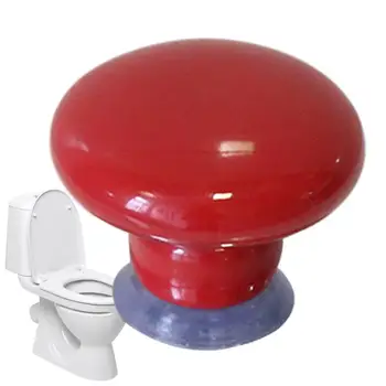שירותים לדחוף כפתור עגול המושך את העין קרמיקה ללחוץ על הכפתור על טנק עיצוב הבית מוצרי השינה חדר אמבטיה שירותים מטבח