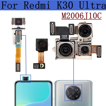 המקורי הראשי מצלמה אחורית עבור Xiaomi Redmi K30 אולטרה M2006J10C מול קטן Selfie טלפון המצלמה להגמיש כבלים חלקים