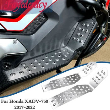 אופנוע רגל נשענת נירוסטה הדום צלחת משטח הדוושות עבור הונדה X-ADV XADV 750 XADV750 2017-2022 2021 2020 2019 2018