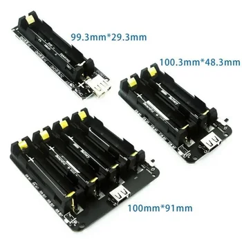Esp8266 Esp3218650 סוללת ליתיום מגן v8 כוח ניידת הרחבת הלוח מודול 5V/3A 3V/1A מיקרו USB עבור Arduino