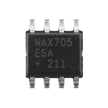 10pcs/הרבה MAX705ESA+T SOP-8 הפיקוח מעגלים בעלות נמוכה, עד 2.5 % 4.65 V טמפרטורת הפעלה:- 40 C-+ 85 C