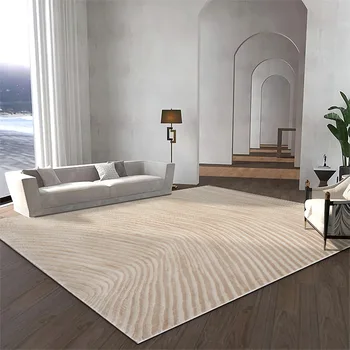 פרמיה נורדי שטיחים בסלון בבית עובי השטיח בחדר השינה עיצוב מודרני ספה שולחן קפה שטיח הרצפה קצר ללמוד באזור השטיח
