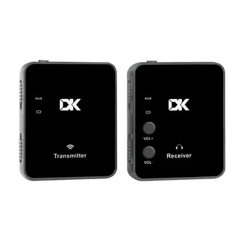 DK IWH-1 2.4 G Wireless מערכת אוזניות מוניטור נטענת משדר מקלט גיטרה חשמלית בס חלקי חילוף ואביזרים