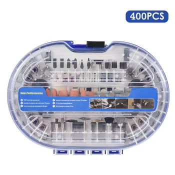400PCS חשמלי מטחנת אביזרים ערכת רוטרי כלי אביזרים להגדיר תכליתי השחזה ליטוש קידוח 1.6 2.4 3.2 מ 