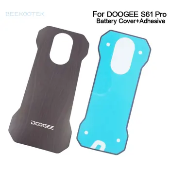 מקורי חדש DOOGEE S61 Pro חזרה Case כיסוי סוללה עם כיסוי דבק החלפת אביזרים עבור Doogee S61 pro טלפון חכם