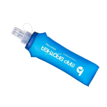 רך מתקפל, בקבוק מים נייד TPU רך הבקבוק. בקבוק מים זורמים Hydrations חבילת הספורט חיצונית Hydrations בקבוק