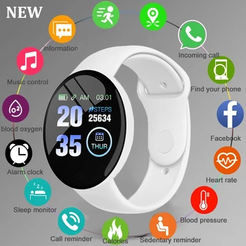 relojes שעון חכם גברים, נשים, Bluetooth כושר גשש ספורט צמיד קצב הלב, לחץ הדם הילדים Smartwatch עבור IOS אנדרואיד