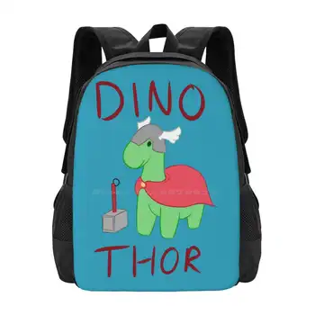 דינו - תבנית עיצוב נייד נסיעות תיקי בית ספר דינוזאור חמוד גיבור מיולניר
