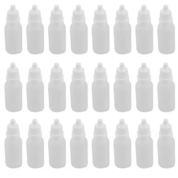 100PCS 15Ml פלסטיק ריק Squeezable טפי בקבוקים עין נוזלי טפי למילוי בקבוקים