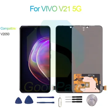 עבור VIVO V21 5G תצוגת מסך החלפת 2404*1080 V2050 עבור VIVO V21 5G מגע LCD דיגיטלית