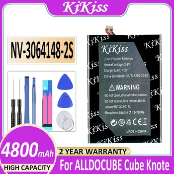 נשקי לי סוללה NV-3064148-2 4800mAh על ALLDOCUBE הקוביה Knote & 5 Knote5 Tablet PC עבור Kubi חדש Li-Po Bateria