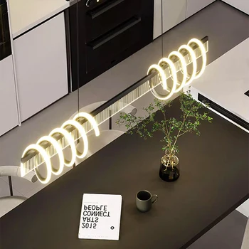 קישוט הבית סלון עיצוב חדר השינה של נורות led עבור חדר נברשות התקרה בחדר האוכל המקורה נברשת תאורה lampadario