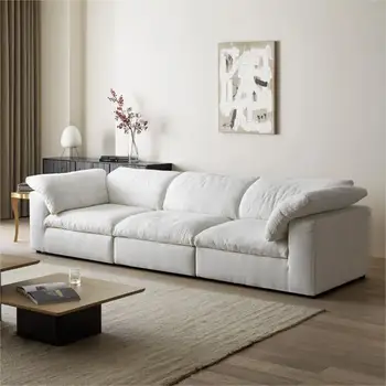 בוהו הספה הלבנה בסלון המודרני מעצב חמוד מסיבת נייד להסתמך קומה עצלן לקרוא כסאות רכים Muebles סלון ריהוט חדר