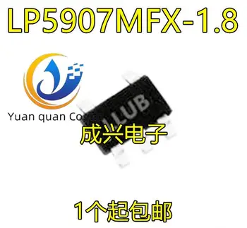 30pcs מקורי חדש LP5907MFX-1.8/NOPB SOT23-5 PMIC וסת מתח ליניארי מסך: LLUB