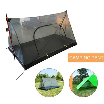 חיצוניות הרשת אוהל קמפינג כילה נגד יתושים אוורור אור אולטרה תרמילאים אוהל ילדים יתוש מחצלת לשמור חרקים משם עיצוב הבית