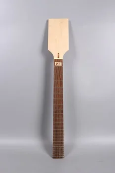 Yinfente קצר קנה מידה גיטרה בס הצוואר 24fret 30inch מייפל לרוזווד Fretboard DIY גיטרה