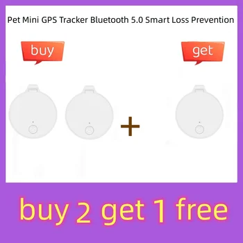 מחמד Mini גשש GPS Bluetooth 5.0 חכם מניעת אובדן IOS/אנדרואיד מחמד ילדים הארנק Tracker חכם מאתר איתור
