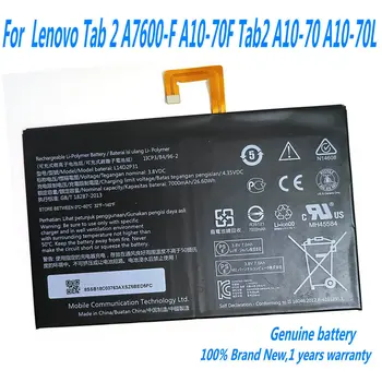 חדש מקורי 3.8 V 26.6 מ L14D2P31 סוללה Lenovo Tab 2 A7600-F A10-70F כרטיסייה2 A10-70 A10-70L 7000mAh