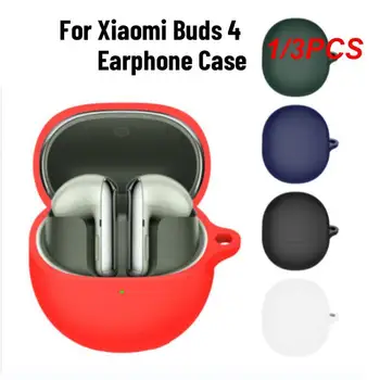 1/3PCS על Ankers Soundcores ליברטי 4 מקרים Wireless אוזניות סיליקון טיפה-הוכחה כיסוי אבק הוכחה אוזניות עם הקליפה