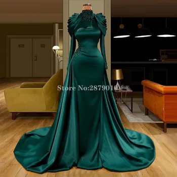 טורקית 2020 אלגנטי בתולת ים שמלת הערב באורך רצפת רשמי שמלת נשף שמלת חלוק דה נשף Aibye Vestido de לפסטה דובאי