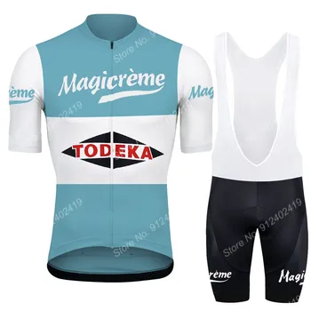 2023 רטרו Magicreme רכיבה על אופניים ג 'רזי קבע 1972 בלגי צוות רכיבה על אופניים בגדי וינטאג' אופני כביש חולצה חליפה MTB Fietskleding Maillot