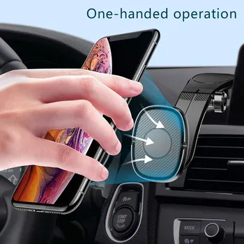 FLOVEME רכב מגנטי בעל טלפון 360 מסתובב מחזיק טלפון לרכב מגנט מכוניות נייד תמיכה Xiaomi טלפון סמסונג לעמוד
