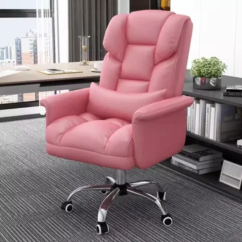 ארגונומי מעור, כסאות משרדיים ניידים המסתובב מדיטציה ריפוד כיסאות במשרד, מחשב Sillas פארא Comedor ריהוט יוקרה