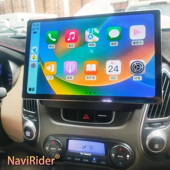 13.3 אינץ אנדרואיד מסך 2K 13 256GB מולטימדיה לרכב נגן וידאו עבור יונדאי טוסון 2013 2014 2015 Ix35 ניווט GPS Carplay
