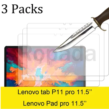 3PCS זכוכית מגן מסך עבור Lenovo Tab P11 pro 11.5 J706F/Xiaoxin משטח pro 11.5