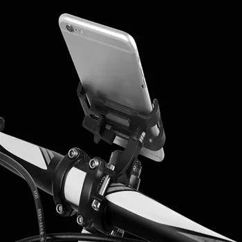 משולבת סיליקון אופניים מחזיק טלפון 360° Rotatable יציב אופניים חשמליים ניווט סוגר רכיבה על אופניים אביזרים