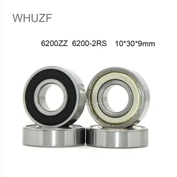 WHUZF משלוח חינם 6200RS 2Z 2rs 2/4pcs 6200-2RS 6200ZZ כפול גומי/פלדה איטום כיסוי חריץ עמוק המיסב
