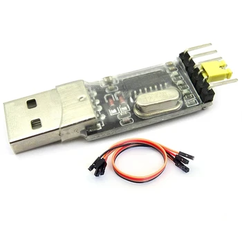 USB-to-TTL CH340 מודול, USB סדרתי מיקרו, להוריד כבל לניקוי, כבל לוח עדכון