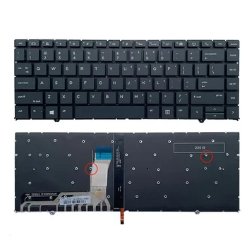 על HP EliteBook 1050 G1 ZBook סטודיו G5 X360 HSN-Q11C אותנו אנגלית Backlit Keyboard