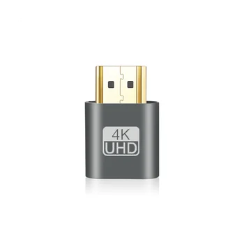 10Pcs -תואם וירטואלי מתאם תצוגה 4K EDID Dummy Plug ללא רוח תצוגה אמולטור וידאו נעילת כרטיס הרישוי.
