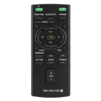 RM-ANU192 Bluetooth רמקול שלט רחוק Sony Sound בר SACT60BT ה-אס. אס WCT60 SSWCT60 HT-CT60BT HTCT60BT SA-CT60BT