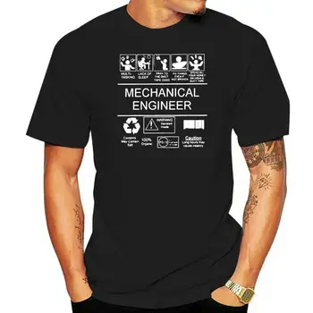 איכות האופנה שרוול קצר לגברים חולצת טי הנדסת מכונות עבור גברים מכונית לתקן מהנדס חולצות אופנה חולצת גברים