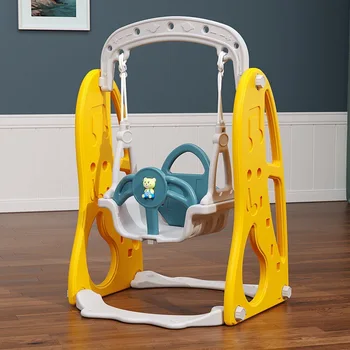 ילדים כסא נדנדה חיצונית מקורה Swinghanging כיסא התינוק הביתה Ladderswing עריסת תינוק בגן צעצועים ריהוט גן