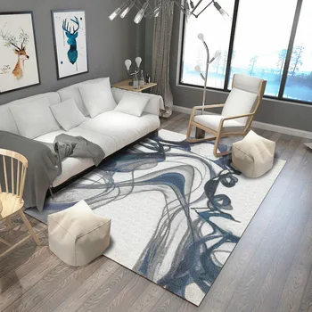 תקציר דיו תבנית רך שטיחים בסגנון נורדי בסלון ספות שולחנות קפה שטיח חדר שינה שטיח מטבח אמבטיה החלקה, שטיחים