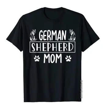 גרפי 365 כלב מגזע רועה גרמני, אמא חולצה FamilyClassic חולצות טי שירט מצחיק כותנה גברים חולצה