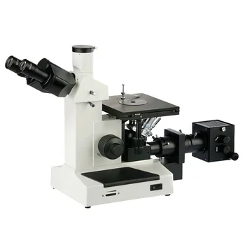 מיקרוסקופים הפוכה מתכות trinocular metallographic אופטי מיקרוסקופ