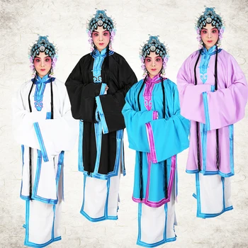 סינית עממית הבמה בתלבושת קרנבל פקין האופרה ואן שיפור ארוך החלוק תלבושת מעיל+ חצאית סרט טלוויזיה אופרות ביצועים תחפושת