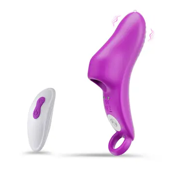 הדגדגן עם ויברטור צעצועי מין לנשים - Jrueden אישי האצבע ממריץ ג ' י ספוט ויברטור לנשים - אצבע בצורת נשים סקס T