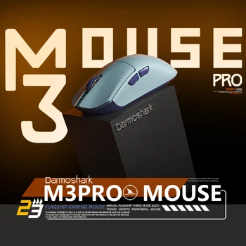 Darmoshark M3 PRO Wireless Bluetooth ההימורים על ספורט אלקטרוני העכבר, 26000DPI, 8 כפתורים אופטי, PAM3395, המחשב הנייד, המחשב