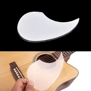 שקוף גיטרה אקוסטית Pickguard טיפות מעטפת דביק לבחור שומר PVC מגן על גיטרה קלאסית לפני השטח