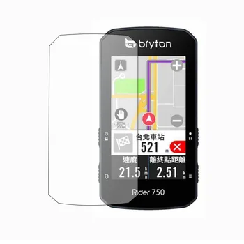 3pcs מגן מסך ברור לכסות את הסרט המגן שומר על Bryton Rider 750 R750 GPS רכיבה על אופניים אופניים אופניים אביזרי מחשב