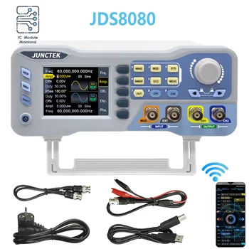JUNCTEK JDS8060 8080 פונקציה שרירותית גל גנרטור ערוץ כפול המקור 275MS/s 14bits תדר מטר 60Mhz 80Mhz