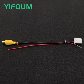 YIFOUM 4Pin המקורי כניסת וידאו מתג אחורי מצלמה RCA כבל מתאם עבור מאזדה CX-5 2013 2014/מאזדה 6 Atenza 2012 2013 2014